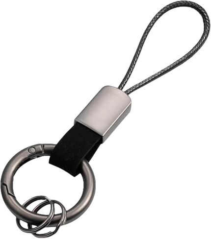 متوافق مع غطاء Rogue Key Fob مع سلسلة مفاتيح حافظة مفاتيح حماية من السيليكون الناعم لأزرار 2023 2024 2025 Nissan Rogue-5 (أسود) in Kuwait
