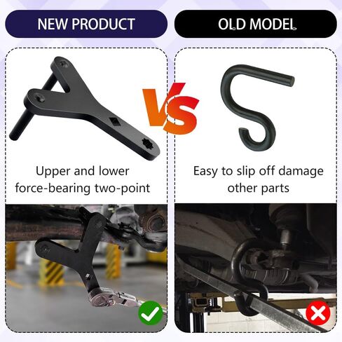 Lower Control Arm Prying Tool, Automotive Tools, Suspension Specialty Bushing Tool, Car Accessories Lower Ball Joint Pry Control Arm Bushing Tool Fit for 1/2" Drive Extension Breaker Bar in Kuwait
