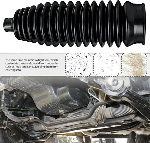 Steering Rack and Pinion Tie Rod Boots Replacement for Honda Pilot Toyota Avalon Camry Corolla Highlander Matrix Sienna 2Pcs in Saudi Arabia