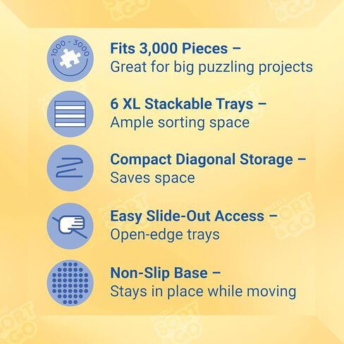 إكسسوار الألغاز النهائي من Ravensburger Sort & Go للبالغين in Kuwait