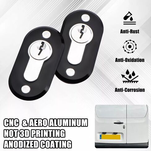 2pcs Universal Deadlock of Virtual Truck Door Anti-Theft Device Protection Security Kit in Kuwait