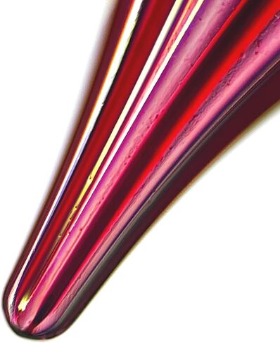 SeventyTwo Handmade Glass Dip Pen with Wood Handle, Black and Pink Coral Design, Calligraphy Writing Pen with Cap (Black-Pink) in Kuwait