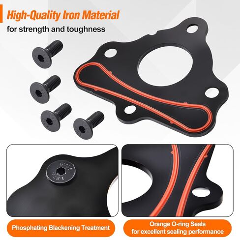 Camshaft Retainer Plate Gasket Bolt Kit with Bolt and Seal Compatible with LSX LS1 LT1 L83 L86 L87 L84 LT4 LQ4 LQ9 LS2 LS3 4.8L 5.3L 5.7L 6.0L 6.2L Vortec Corvette Cam in Kuwait