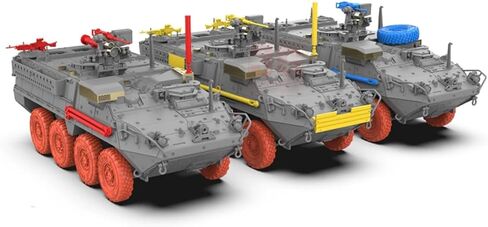 3R نموذج هواية تجميع مقياس أطقم منمذجة TK-7016 سترايكر M1126 ICV ناقلة المشاة 1/72 in Kuwait