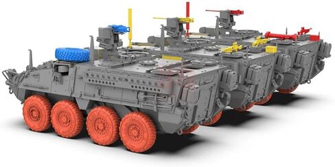3R نموذج هواية تجميع مقياس أطقم منمذجة TK-7016 سترايكر M1126 ICV ناقلة المشاة 1/72 in Kuwait