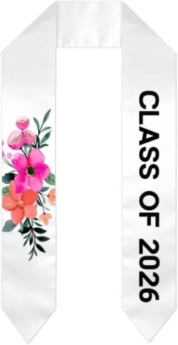 Class of 2024 Graduation Stole, Graduation Shawl Sash for 2024 Graduates Women and Men in Saudi Arabia