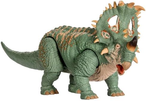 Mattel Jurassic World Hammond Collection Sinoceratops Deluxe Articulated Action Figure Large Size, Posable Tail in Kuwait