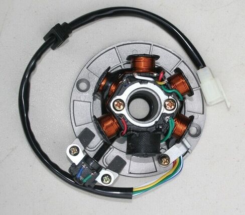 أبولو الإشعال الجزء الثابت المغناطيسي ل 110cc 125cc 140cc أبولو الترابية دراجة الطرق غير الممهدة مع 6 لفائف القطب 5 أسلاك 1 التوصيل Pitster Pro Stomp Thumpstar in Kuwait