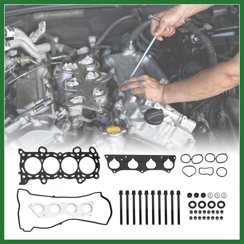 Motoforti 1 مجموعة محرك السيارة الاسطوانة طوقا مجموعة لهوندا CR-V 2002-2006 معدن طويل الأمد in Kuwait