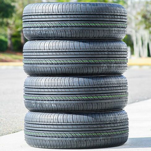 Set of 4 (FOUR) Forceum Ecosa All-Season Passenger Car Touring Radial Tires-175/70R13 175/70/13 175/70-13 82H Load Range SL 4-Ply BSW Black Side Wall UTQG 400AA in Kuwait