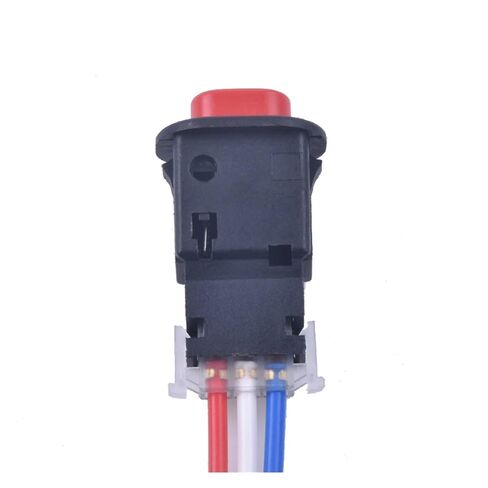 Motorcycle Switch Hazard Light Switch Button Double Warning Emergency Lamp Signal Flasher with 3 Wires Built-in Lock in Kuwait