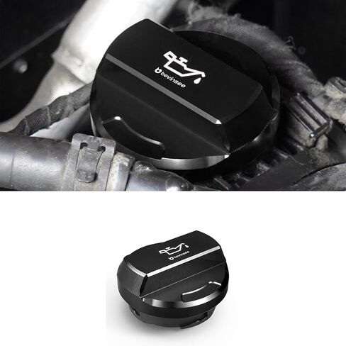 Bevinsee Engine Oil Fill Cap Compatible with VW Beetle Passat Tiguan 2012-2017 Golf Mk7 Compatible with A3 A4 A5 A6 TT EA888 Gen 3 Replacement 06K103485A 06K103485C Aluminum Red in Kuwait