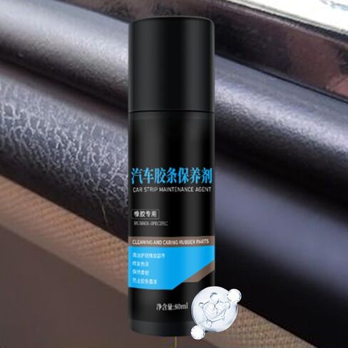 Rubber Seal Conditioner - UV Protection Shine Agent,Car Seal Crystal Refurbishing Agent,for Ceramic Interior Exterior Bumpers Dashboards Window Doors Car SUV Trucks Motorcycles in Kuwait