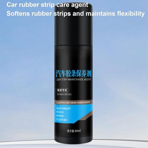 Rubber Seal Conditioner - UV Protection Shine Agent,Car Seal Crystal Refurbishing Agent,for Ceramic Interior Exterior Bumpers Dashboards Window Doors Car SUV Trucks Motorcycles in Kuwait