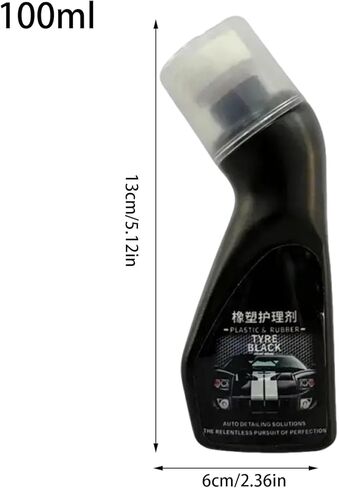 Trim Restorer - 100ml Quick Long Lasting Liquid,Automotive Trim Restorer | for Truck Convertible Garage Home Underseat Ceiling Board Components in Kuwait