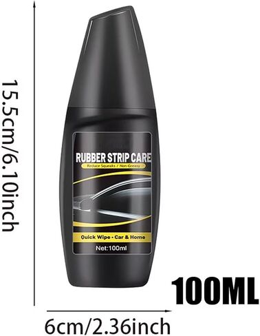 Car Rubber Seal Protectant - 100ml UV Protection Automotive Accessories - Rv Rubber Seal Conditioner Liquid Restorer | for Maintenance Restoration Vehicle Rv Truck Marine in Kuwait