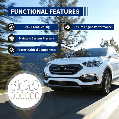 مجموعة حشية مشعب السحب العلوية والسفلية، متوافقة مع Hyundai Azera 3.3 2015-17 Palisade 2020-25 Santa Fe 2015-18، Kia Cadenza Sorento 3.3L Sedona Telluride، استبدل 29215-3CFA0 29215-3CFA1 in Kuwait