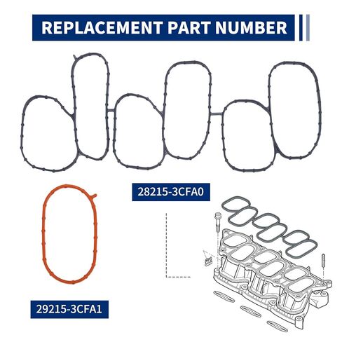 مجموعة حشية مشعب السحب العلوية والسفلية، متوافقة مع Hyundai Azera 3.3 2015-17 Palisade 2020-25 Santa Fe 2015-18، Kia Cadenza Sorento 3.3L Sedona Telluride، استبدل 29215-3CFA0 29215-3CFA1 in Kuwait