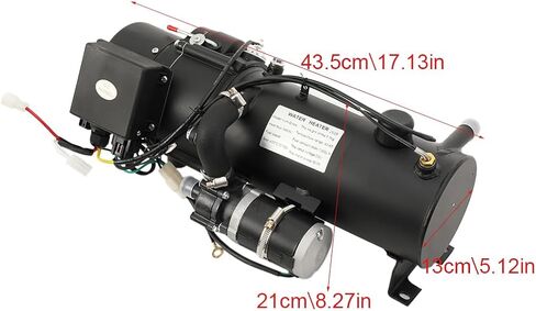 Hydronic Coolant Heater, Liquid Fuel Heater,24V 16KW Diesel Water Heater for Boat/Caravan/Motorhome,Fuel Consumption: 1.7L/h in Kuwait