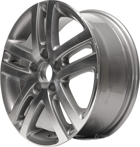 حافة عجلة من سبائك الألومنيوم باللون الرمادي مقاس 16 × 6.5 مقاس 16 بوصة تناسب Volkswagen VW Jetta 2005-2018 ALY69812U35N in Kuwait