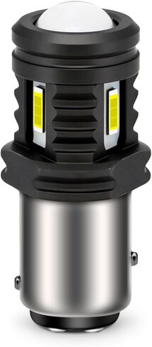 BAY15D 1157 LED Bulb with High Low Beam, 10-24V Canbus Error Free, Super Bright 6000K White, for Reverse & DRL Lights, Replacement for 2057 2357 7528 (1 Pack) in Kuwait