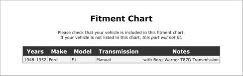 ختم عمود إخراج ناقل الحركة اليدوي متوافق مع ناقل الحركة اليدوي Ford F1 1952 1951 1950 1949 1948 P-2634343 in Kuwait
