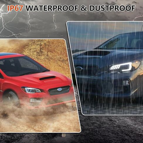 غطاء ضوء الضباب لملحقات Subaru WRX & WRX STI 2018-2021، إطار غطاء ضوء الضباب الأمامي المصد الأمامي بديل مباشر لإطار مصباح الضباب وجوانب الركاب والسائق 57731VA360 & 57731VA370 in Kuwait