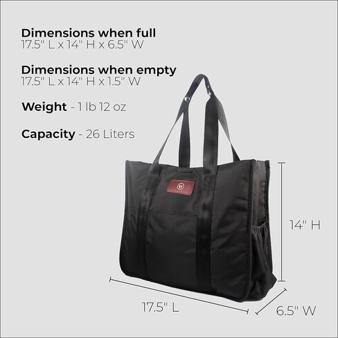 Live Well 360 Best Premium Gym Tote Bag Made from Ballistic Nylon - Multiple Compartments & Durable Material for Perfect Fitness and Athletic Tote Bag, Diaper Bag, Work Bag in Saudi Arabia