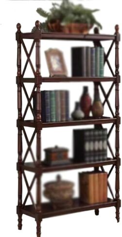 Bookshelf Bedroom Retro Storage Rack Full in Kuwait