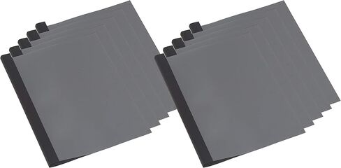 Fellowes 5256601 Binding Thermal Presentation Covers, 1/2 Inch, Black, 10 Folders up to 120 sheets (52566) in Kuwait