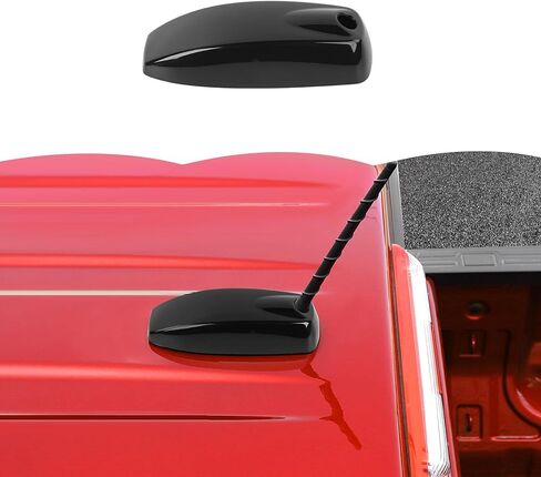 RT-TCZ Roof Antenna Cover Trim Decoration Exterior Accessories for Chevrolet Chevy Colorado 2023 2024 2025,for GMC Canyon 2023 2024 2025 (Black) in Saudi Arabia