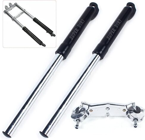Front Fork Shocker,Front Forks Shock Absorber with Reliable Parts Smooth Edges,Forks Shock Absorber for 49CC 2-stroke Mini Off-road Motorcycle in Kuwait