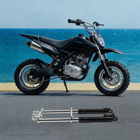 Front Fork Shocker,Front Forks Shock Absorber with Reliable Parts Smooth Edges,Forks Shock Absorber for 49CC 2-stroke Mini Off-road Motorcycle in Kuwait