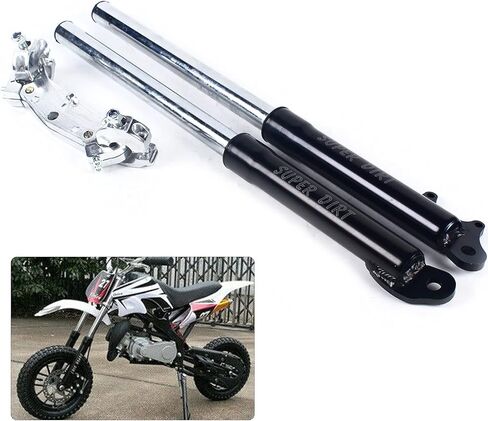 Front Fork Shocker,Front Forks Shock Absorber with Reliable Parts Smooth Edges,Forks Shock Absorber for 49CC 2-stroke Mini Off-road Motorcycle in Kuwait
