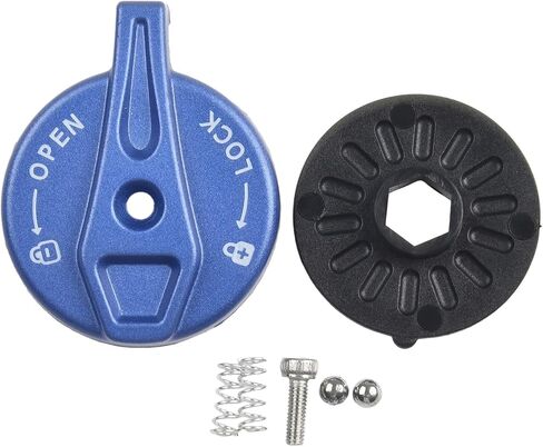 Bike Fork Remote Lock Out Switch Cap Zinc Alloy Front Suspension Fork Shoulder Cover Compatible with Standard Mountain and Road Bicycle Forks in Kuwait