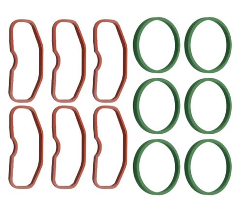 079129717B Upper & Lower Intake Manifold Gasket Set - 12 Pcs - Compatible with Audi 3.0T S4 S5 A6 A7 A8 Q5 Q7 SQ5 (2009-2019) - Replaces OE#079129717D in Kuwait