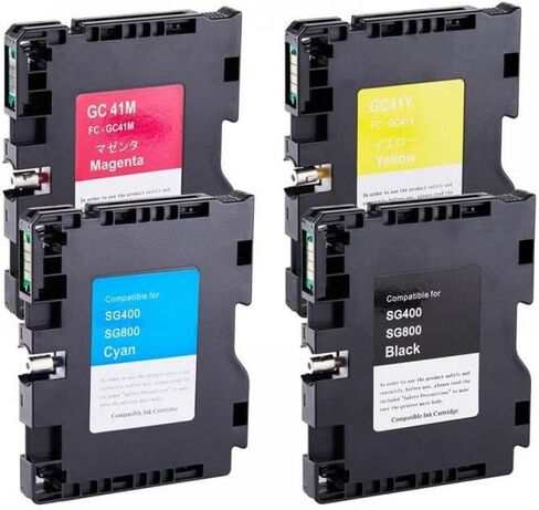 خرطوشة حبر متوافقة لـ GC41 GC-41 تعمل مع طابعة التسامي SG 3110DNw 3110SFNw 3100SNw 2100N 3110DN 7100DN in Kuwait