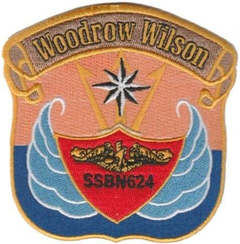 USS Woodrow Wilson SSBN 624 Patch – Sew On in Kuwait