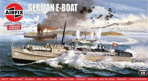 Airfix 1/72 القارب الإلكتروني الألماني Schnelboat البلاستيك موديل X-10280V (سفينة) in Kuwait
