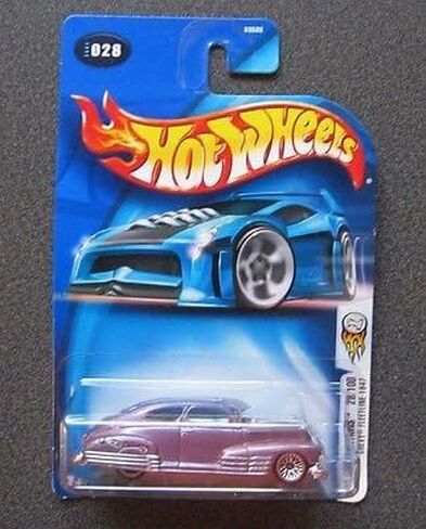 Hot Wheels 2004 First Editions Chevy Fleetline 1947 28/100 PURPLE 028 CARD VARIATION in Kuwait