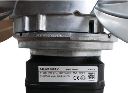 A4E500-AD03-01 230V 3.33A 760W 1270RPM Cooling Fan 500mm in Kuwait