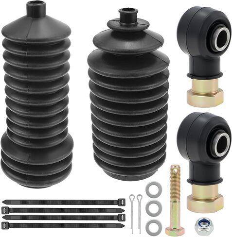 2 عبوات من مجموعة أدوات التمهيد لرف التوجيه مع نهاية قضيب مناسبة لـ Polaris Ranger RZR 500 570 700 800 900 استبدال 5412012 5412013 in Kuwait