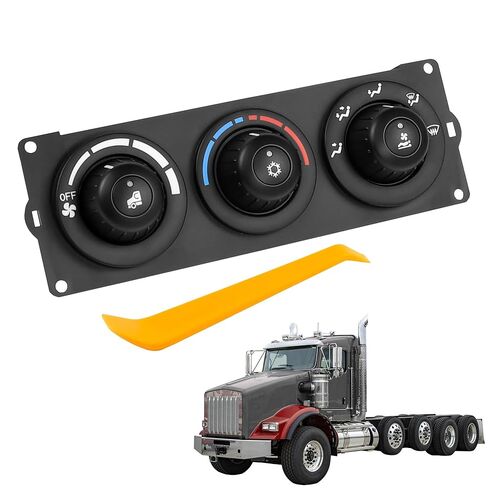 A/C Heater Climate Control Module Panel Compatible with 2006-2023 Kenworth Paccar Sleeper Cab T600 T660 T800 W900 Replaces F21-1013-11-000 F21101311000 in Kuwait