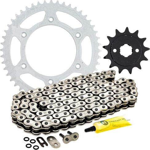 مجموعة سلسلة الاضراس محرك المتخصصة لهوندا CRF150F الجبهة 13 الخلفية 48 الأسنان 520V-X X-حلقة 112 وصلات in Kuwait