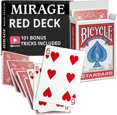 خدعة Ted's Sterling Magic Rider Back Mirage Deck (Super Svengali) (ظهر أزرق، أي بطاقة قوة) in Kuwait