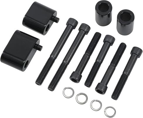 Floorboard Extension Spacer Kit Compatible with Harley Touring FLHT FLHR FLTR FLHX 2009-2018, FL Trikes 2009-2013 (1-1/4'') in Kuwait