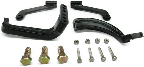 دعامات تثبيت للدراجات النارية من الفولاذ الأسود من الفرسان لـ 93-17 Harley FLHT/FLHR/FLTR بجولة مع ألواح أرضية الركاب in Kuwait