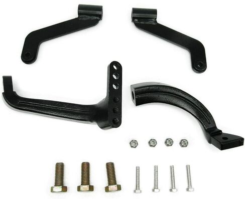 دعامات تثبيت للدراجات النارية من الفولاذ الأسود من الفرسان لـ 93-17 Harley FLHT/FLHR/FLTR بجولة مع ألواح أرضية الركاب in Kuwait