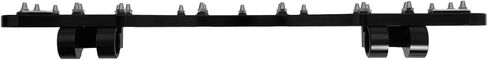 Front FloorBoards MX Style Driver Stretched Footrest Offroad Foot Pegs Fit for Harley Touring Road King Street Road Glide FLH FLD Softail Black in Kuwait