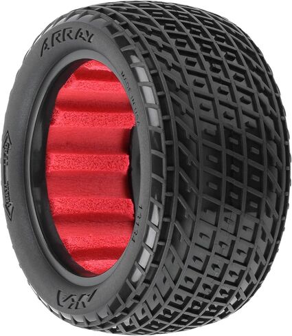 AKA Products, INC. Array 2.2" Medium Soft Dirt Oval Buggy Rear Tires (2), AKA13134KR in Kuwait